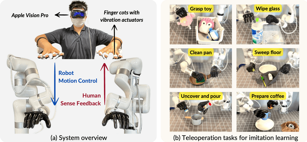Bunny-VisionPro: Real-Time Bimanual Dexterous Teleoperation for Imitation Learning